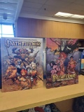 LOT OF 2 BOOKS, DYNAMITE PATHFINDER WORLDSCAPE, VOLUME 1 AND 2, PLEASE SEE THE PICTURES FOR MORE