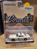 GREENLIGHT, CORONET EXCLUSIVE, 1975 DODGE CORONET, HAZZARD COUNTY, PLEASE SEE THE PICTURES FOR MORE