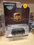 GREENLIGHT, UPS EXCLUSIVE, VOLKSWAGON PANEL VAN, PLEASE SEE THE PICTURES FOR MORE INFORMATION.