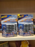 LOT OF 2, NERF DART PACKS, 2 SETS OF 12 ELITE CAMO DARTS, PLEASE SEE THE PICTURES FOR MORE