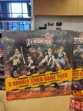 SEALED ZOMBICIDE, 9 DOUBLE SIDED GAME TILES, PLEASE SEE THE PICTURES FOR MORE INFORMATION.
