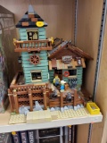 CONSTRUCTED LEGO IDEAS, OLD FISHING STORE, (21310), NO BOX OR MANUAL, LOOKS COMPLETE HOWEVER IT MAY