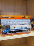 SEALED MATCHBOX, MBX CAB & BOX TRAILER, PLEASE SEE THE PICTURES FOR MORE INFORMATION.