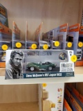 GREENLIGHT HOLLYWOOD, STEVE MCQUEEN COLLECTION, STEVE MCQUEEN'S 1957 JAGUAR XKSS 1:43 SCALE WITH