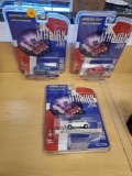 LOT OF 3 GREENLIGHT HOLLYWOOD, THE ITALIAN JOB, 3 1967 AUSTIN MINI COOPER S 1275 MKI, RED BLUE AND