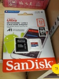 SANDISK ULTRA MICROSDHC UHS-1 CARD WITH ADAPTER, 32 GB, PLEASE SEE THE PICTURES FOR MORE