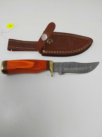 Blade Style: Clip Point ; Blade Length: 4 inches; Knife Length: 8 inches