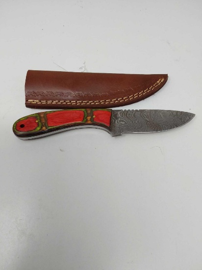 Blade Style: Drop Point ; Blade Length: 4 inches; Knife Length: 8 inches
