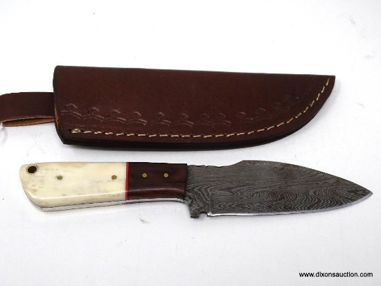 Blade Style: Drop; Blade Length: 4 Inches; Knife Length: 8 Inches.