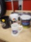 LOT OF 4 MUGS MARK MARTIN NO. 6 MAN AND MACHINE MUG, MARK MARTIN NO.6 MINI MUG, NBC SPORTS MUG