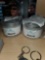 SET OF 2 SHUNGITE BODY CREME CONTAINERS, WARM VANILLA AND SEA BREEZE, PLEASE SEE THE PICTURES FOR
