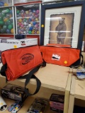 SET OF 2 RED BAGS, RICHMOND INTERNATIONAL RACEWAY, PLEASE SEE THE PICTURES FOR MORE INFORMATION.