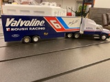 ROUSH RACING 1996 VALVOLINE NASCAR #6 MARK MARTIN TRACTOR TRAILER.