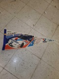 NO.6 MARK MARTIN VALVOLINE PENNANT FLAG, 29 1/2