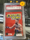 2022 DONRUSS LIGHTWEIGHT CONOR MCGREGOR UFC #11 GEM MINT 10 UFC CRUNCH TIME CARD IN A HARD PROTECTED