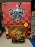 RACING CHAMPIONS 50TH ANNIVERSARY 1948-1988 MARK MARTIN SYNPOWER 1:64 SCALE STOCK CAR, PACKAGE IS