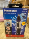 PANASONIC NOSE AND FACIAL HAIR TRIMMER FOR WET AND OR DRY VORTEX CLEANING SYSTEM IN THE ORIGINAL BOX