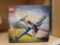 LEGO TECHNIC JET AIRPLANE CONSTRUCTION KIT. MODEL #42117. NEW IN BOX. 154 PIECES.