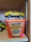 LOT OF 2 ITEMS. INCLUDES: MATCHBOX SAND CASTLE RESCUE TEAM 5 PACK WITH BONUS SAND BUCKET. ALSO