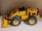 VINTAGE YELLOW METAL TONKA BULLDOZER/LOADER TOY. WEAR CONSISTANT WITH AGE.