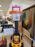 FISHER PRICE B.B. ELECTRONIC BASKETBALL TOY WITH MOTION, LIGHTS AND SOUND.