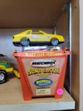 LOT OF 2 ITEMS. INCLUDES: MATCHBOX SAND CASTLE RESCUE TEAM 5 PACK WITH BONUS SAND BUCKET. ALSO