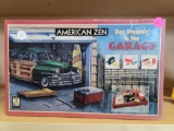 AMERICAN ZEN DAY DREAMIN' IN THE GARAGE DESKTOP GARAGE SET. IN ORIGINAL BOX.