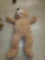 4' CREAM COLOR STUFFED TEDDY BEAR, EXTRA LARGE, PLEASE SEE THE PICTURES FOR MORE INFORMATION.