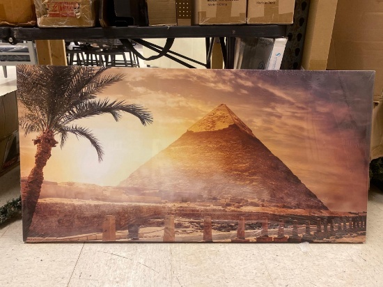 Canvas Print Wall Art - Ancient Egypt Secrets Pyramid Sphinx - Wall Decor Modern Artwork Paintings