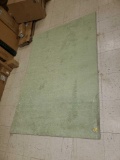 GREEN MINT AREA RUG, 70 1/2