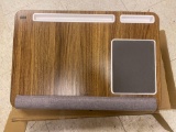 HUANUO Lap Desk - Fits up to 17 inches Laptop Desk, Built in Mouse Pad & Wrist Pad for Notebook,