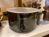 Hamilton Beach 3-Quart Slow Cooker With Dishwasher-Safe Crock & Lid, Matte Black (33231) IS MISSING