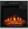 TURBRO Fireside FS18 Realistic Flames Electric Fireplace, Remote Control, 3 Adjustable Brightness