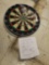 Bristle Dart Board, Tournament Sized Indoor Hanging Number Target Game for Steel Tip Darts-