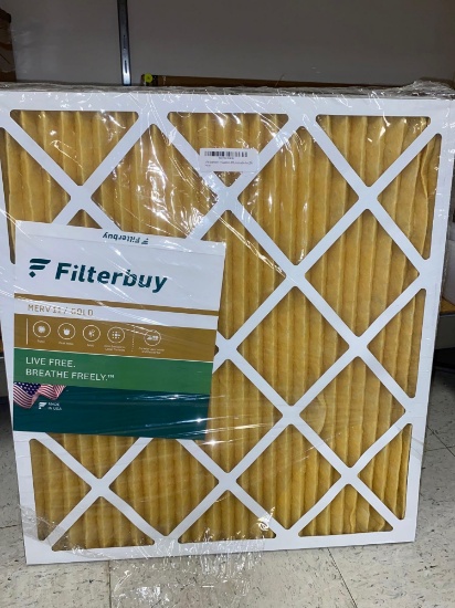 Filterbuy 22x24x1 Air Filter MERV 11 Allergen Defense (4-Pack), Pleated HVAC AC Furnace Air Filters