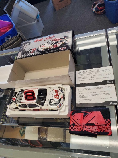 DRIVERS SELECT 1:24 SCALE STOCK CAR, DALE EARNHARDT JR. NO.8 BUDWEISER/ ELVIS 30TH, 2007 IMPALA SS