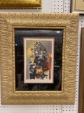 Framed Pablo Picasso, Le Cavalier Print, Triple Matte and is signed by Pablo Picasso In Pencil in