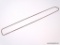 .925 STERLING SILVER LADIES 3MM ROPE CHAIN 24