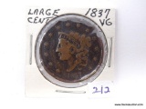 1837 U.S. LARGE CENT-VG