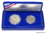 1986-S U.S. PROOF LIBERTY $1 AND $.50 SET