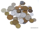 50 FOREIGN COINS