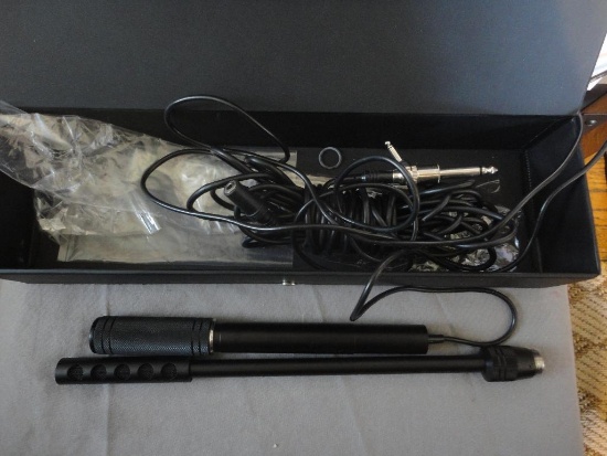 CALRAD SUPER CARDIOID SHOTGUN MICROPHONE ALL ITEMS ARE SOLD AS IS, WHERE IS, WITH NO GUARANTEE OR