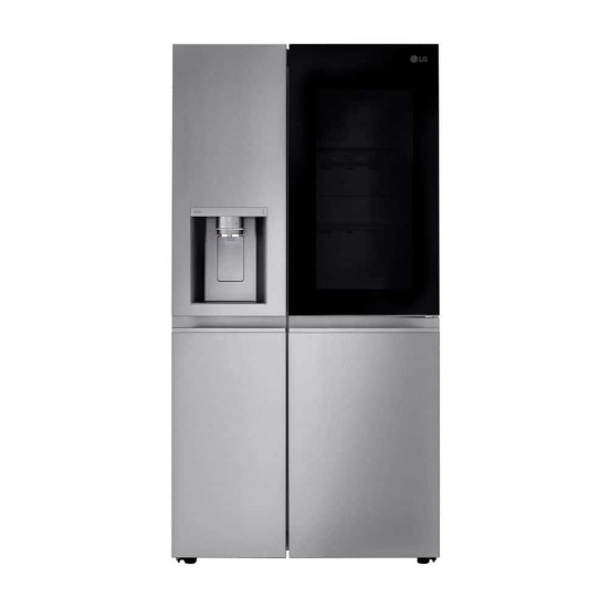 LG INSTAVIEW CRAFT ICE 27.1 CU. FT. SMART SIDE BY SIDE REFRIGERATOR WITH DUAL ICE MAKER (PRINTPROOF