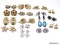 (15) PAIRS OF VINTAGE SCREW BACK OR CLIP ON EARRINGS. SOME BY SARAH COVENTRY, FRANCO'S, TRIFARI, &