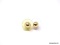 PAIR OF 14K YELLOW GOLD BALL BEAD PIERCED EARRINGS. MARKED ON THE POST 