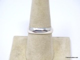 .925 STERLING SILVER WEDDING BAND. MARKED ON THE INSIDE 