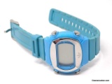 ADIDAS ADH6040 LADIES BLUE DIGITAL WRIST WATCH. MARKED ON THE BACK. NEEDS A NEW BATTERY.