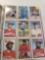 10 PAGES OF ASSORTED BASEBALL CARDS. INCLUDES PLAYERS SUCH AS: DON CARMAN, KEN HOWELL, BRUCE RUFFIN,