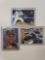 LOT OF 3 PINNACLE STARBURTS BASEBALL CARDS IN PLASTIC SLEEVES. PLAYERS INCLUDE: MATT WILLIAMS, GARY