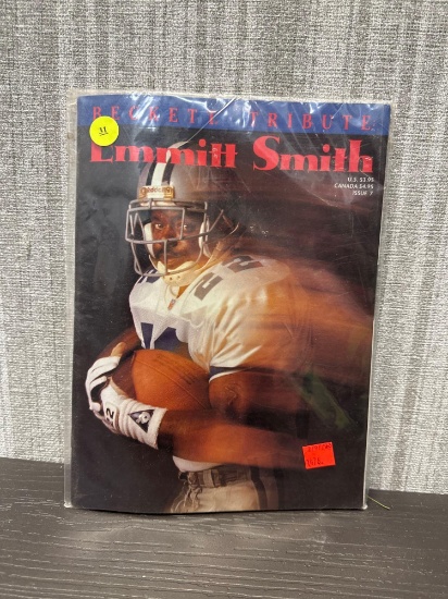 BECKETT TRIBUTE ISSUE # 7 1994 EMMITT SMITH - DALLAS COWBOYS NFL